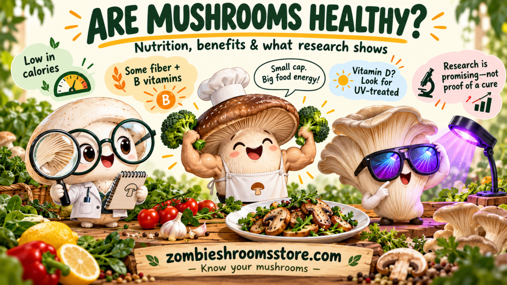 Are Mushrooms Healthy