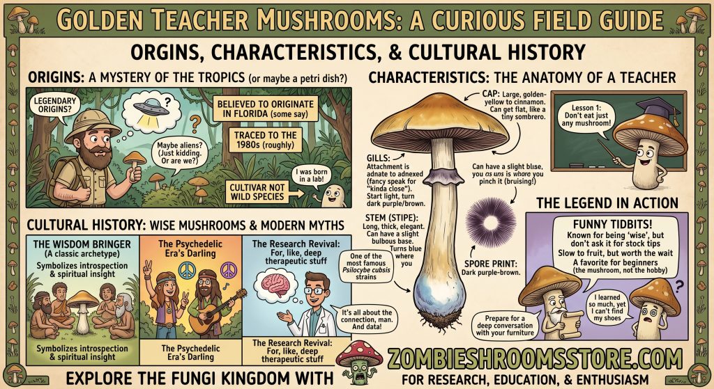 Golden Teacher mushrooms