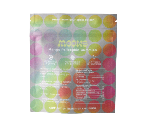 MOONS Psilocybin Gummies – Mango (3000mg)2 MOONS Psilocybin Gummies – Mango (3000mg)
