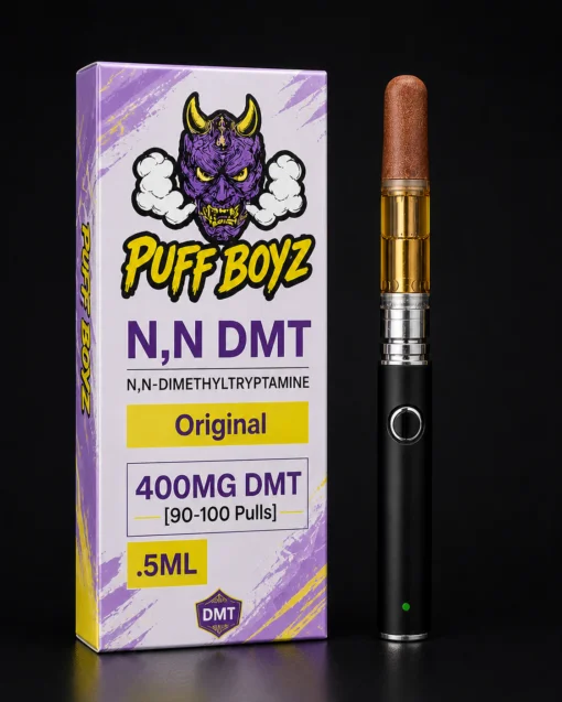N,N-DMT Vape Cartridge and Battery (Puff Boyz) N,N-DMT Vape Cartridge and Battery (Puff Boyz)