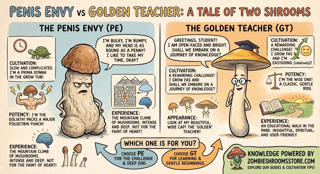 Penis Envy vs Golden Teacher
