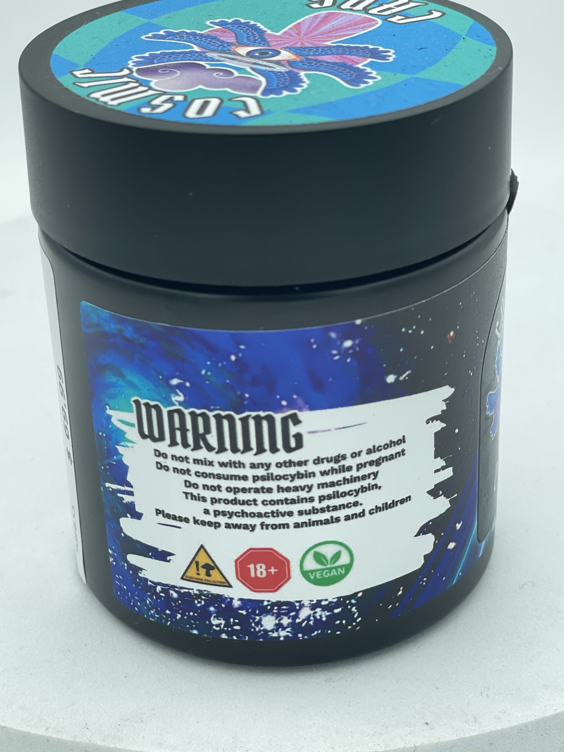 Cosmic Caps Shrooms Capsules – Albino Golden Halos Cosmic Caps Shroom Capsules – Albino Golden Halos