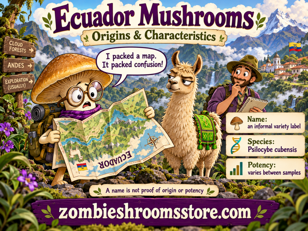 Ecuador Mushrooms