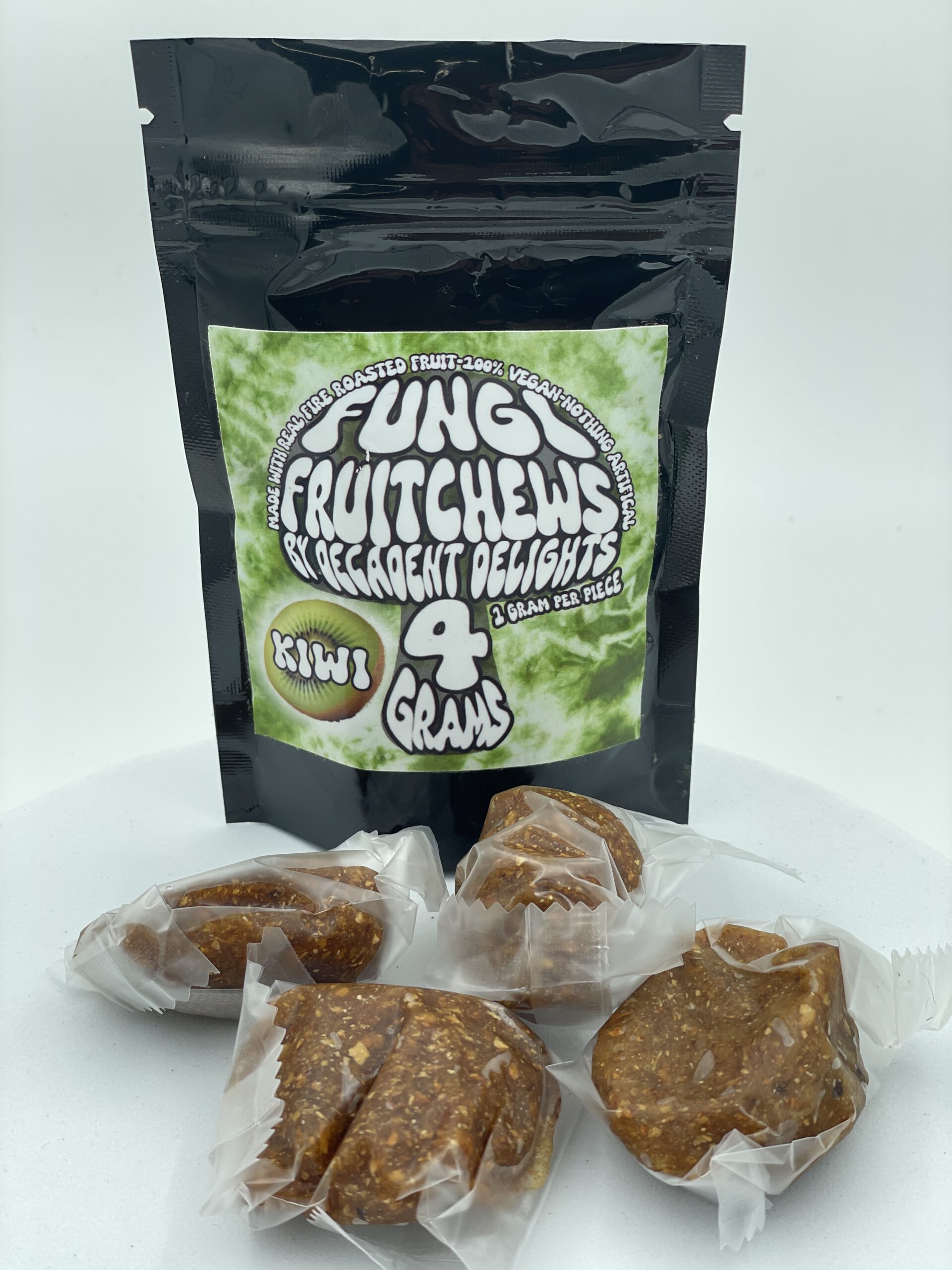 Fungi Fruit Chews – Kiwi – 4 Grams Fungi Fruit Chews Kiwi 4 Grams
