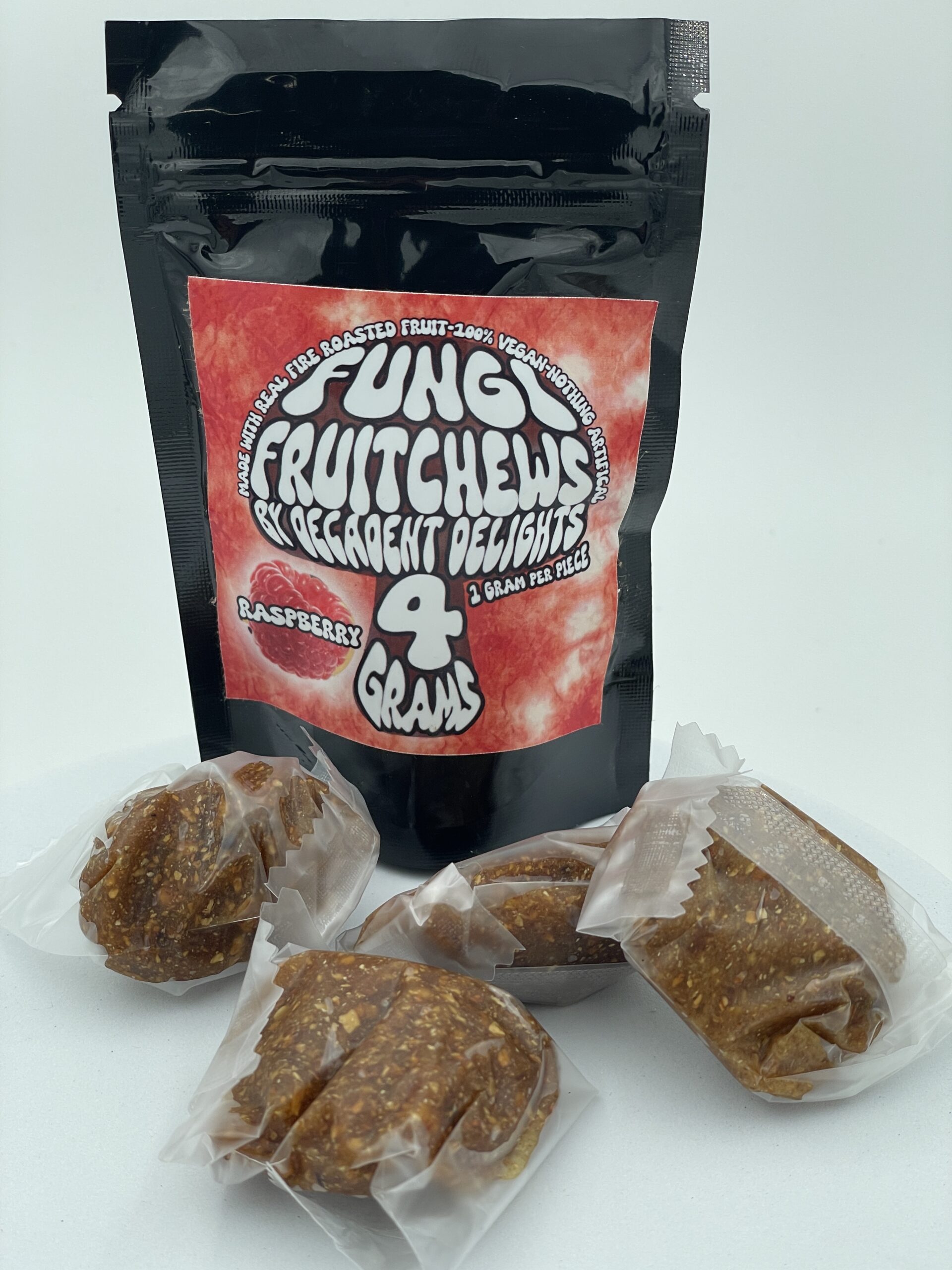Fungi Fruit Chews – Raspberry – 4 Grams Fungi Fruit Chews Raspberry 4 Grams