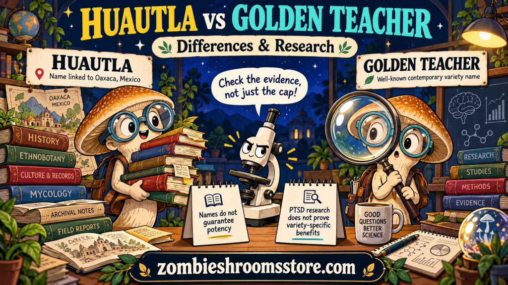 Huautla vs Golden Teacher