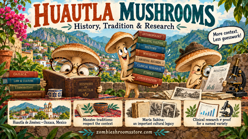 Huautla Mushrooms