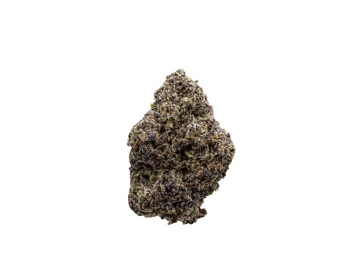 Sherb Pie Flower (2) Sherb Pie Flower cannabis buds beside their labeled product packaging