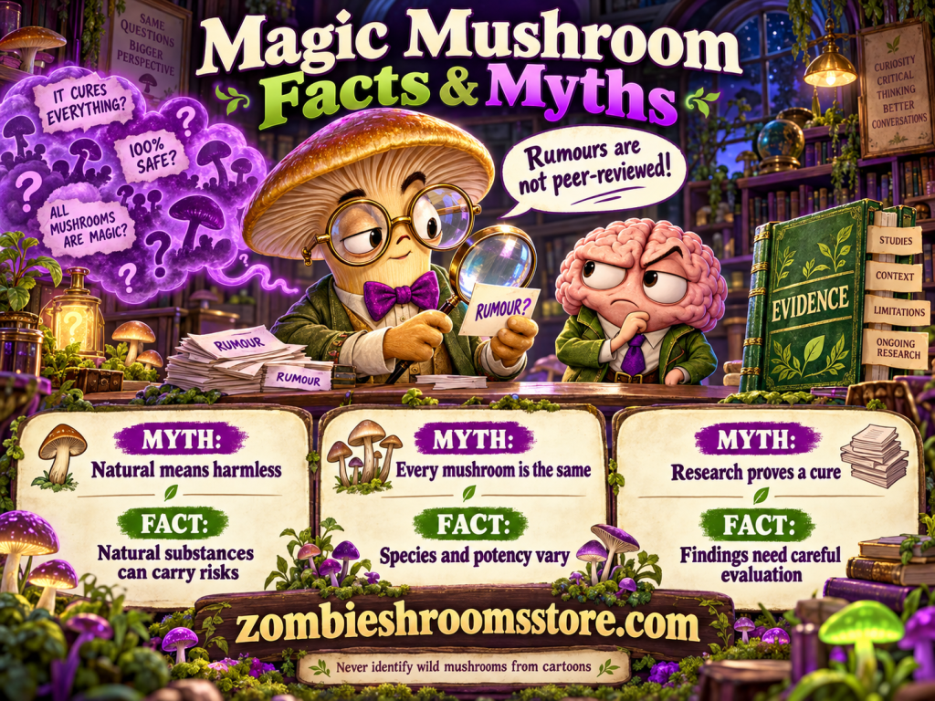 magic mushroom facts and myths