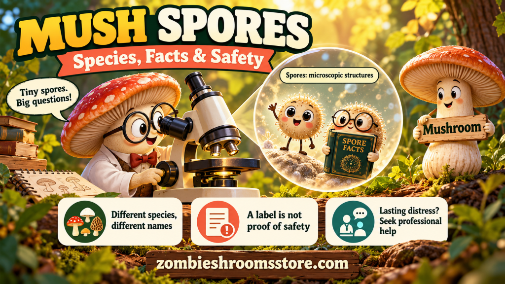 mush spores