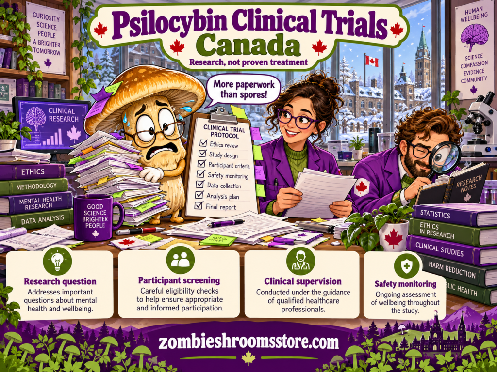 psilocybin clinical trials Canada