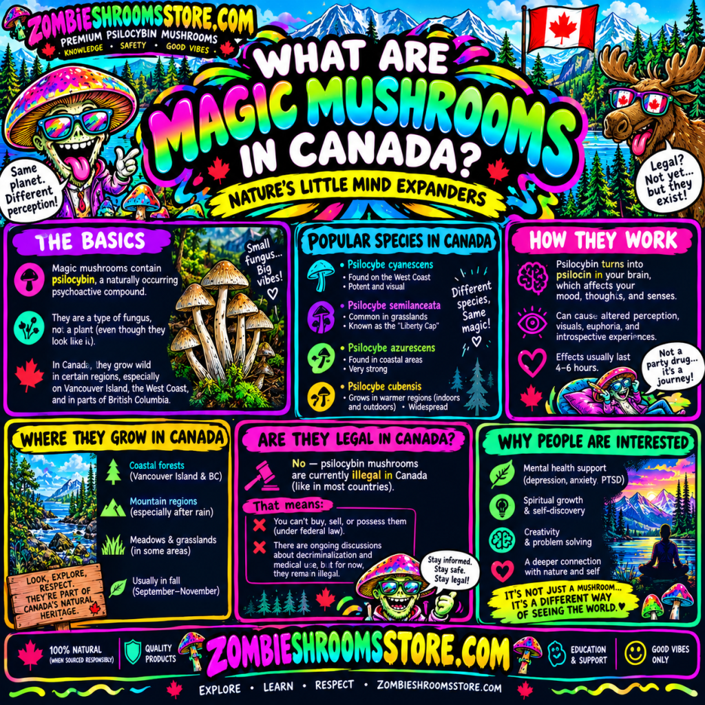 what are magic mushrooms in Canada